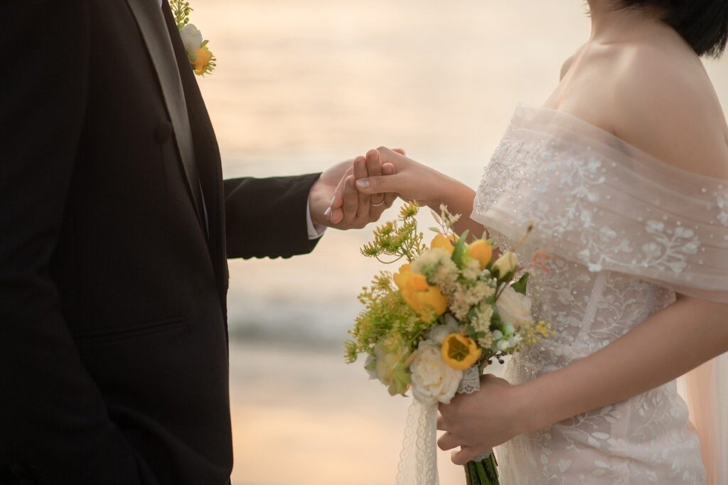 wedding, beach, sea, together, romance, love, woman, man, wedding, wedding, nature, wedding, wedding, wedding